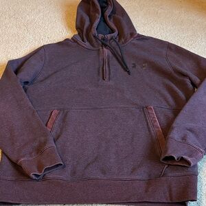 Under Armour Men's Dark Maroon Hoodie